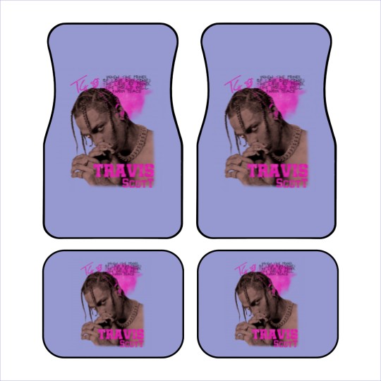 Discover Vintage Travis Car Mats, Retro 90s Travis Rapper Car Mats