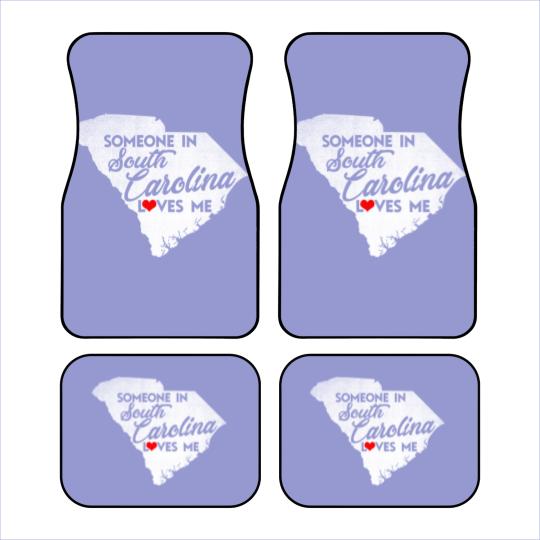 Discover Someone In South Carolina Loves Me South Carolina Car Mats