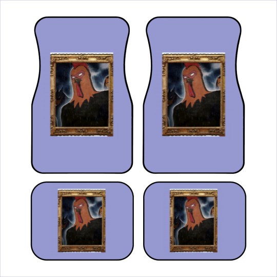 Discover Lostreak Chicken Graphic Car Mats