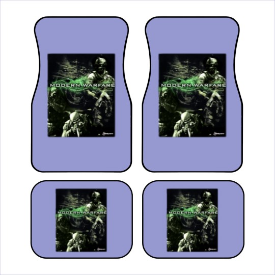 Discover 2009 Call of Duty Modern Warfare 2 IW Promo Vintage Y2K Car Mats