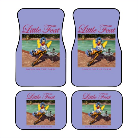 Discover Little Feat Rock Band Lowell George Formed Then Disbanded Upon His Death  Retro Wave Car Mats