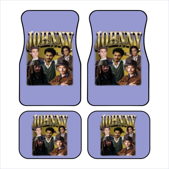 Discover Maglietta Johnny Depp retr, Johnny Depp pirata Car Mats