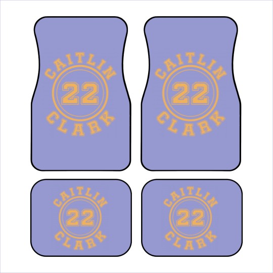Discover Clark 22 Jersey Car Mats Womens Basketball Unisex Car Mats