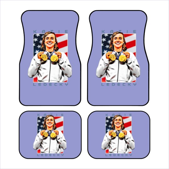 Discover Katie Ledecky The Hero - Athlete - Car Mats
