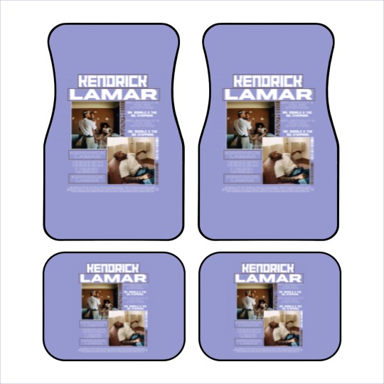 Discover Kendrick Lamar Car Mats, Kendrick Lamar Rap Merch, Kendrick Lamar Merch