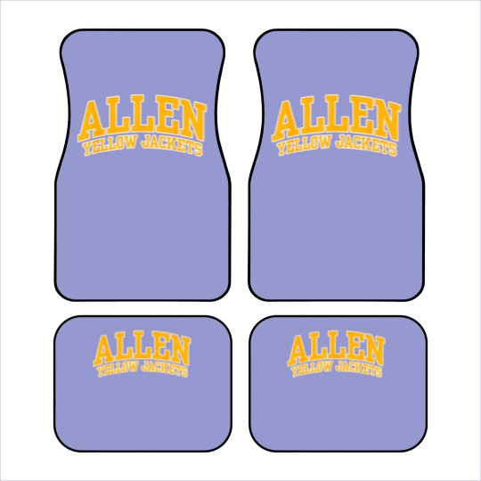 Discover Allen University Yellow Jackets 01 Car Mats