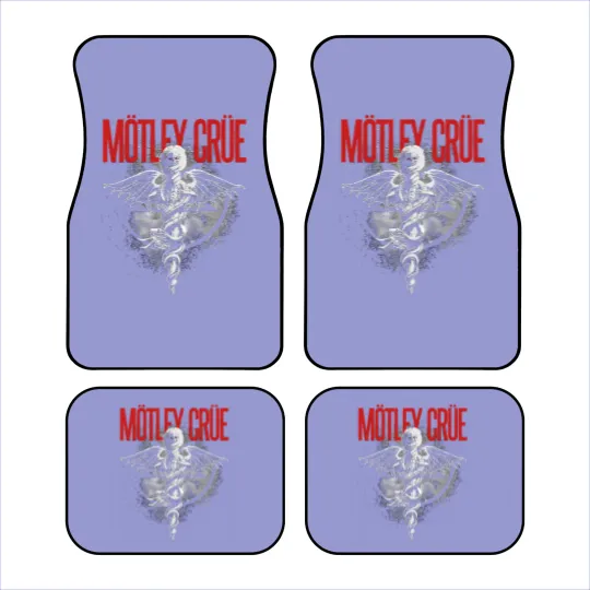 Discover Motley Crue Logo Car Mats
