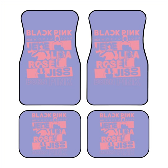 Discover Blackpink World Tour Car Mats, Pink Blackpink Car Mats, Blackpink Merch Car Mats, in Your Area Album