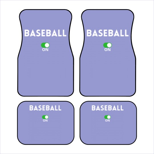 Discover Baseball. Car Mats baseball Car Mats