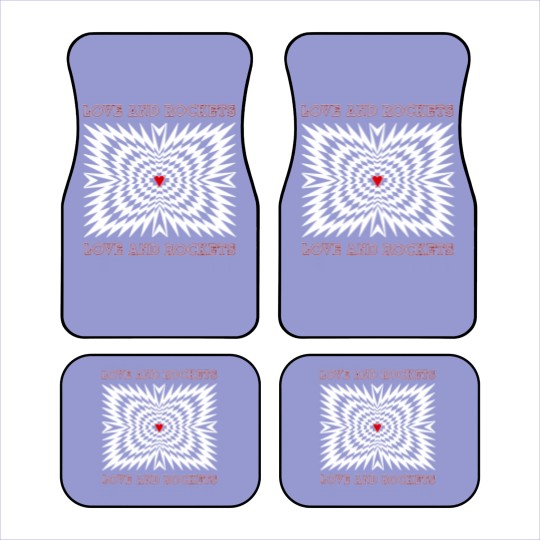 Discover Love and Rockets Car Mats