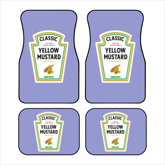 Discover Mustard Halloween 2023 Costume Family Matching K Car Mats