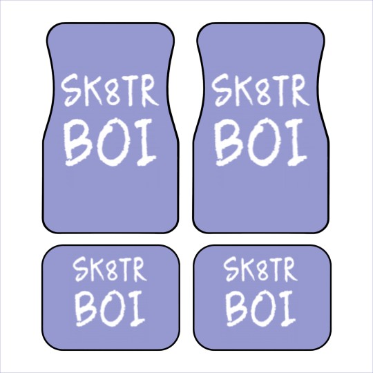 Discover Mens Skater Boi Sk8tr Boy  for Skateboard Riders Car Mats