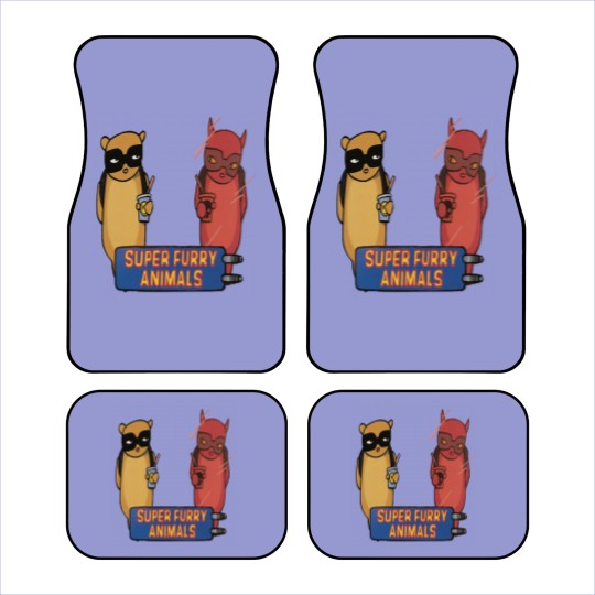 Discover Super Furry Animals Car Mats