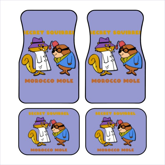 Discover Secret Squirrel and Morocco Mole Car Mats