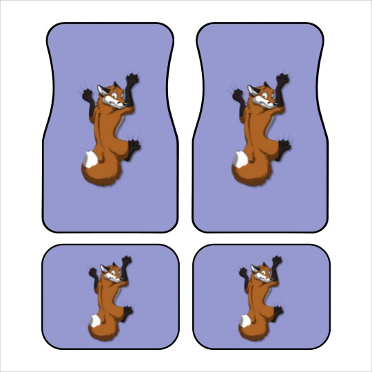 Discover Clinging Red Fox Car Mats