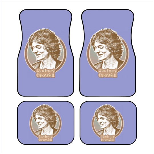 Discover Rodney Crowell //// Retro Fan Art Design - Rodney Crowell - Car Mats