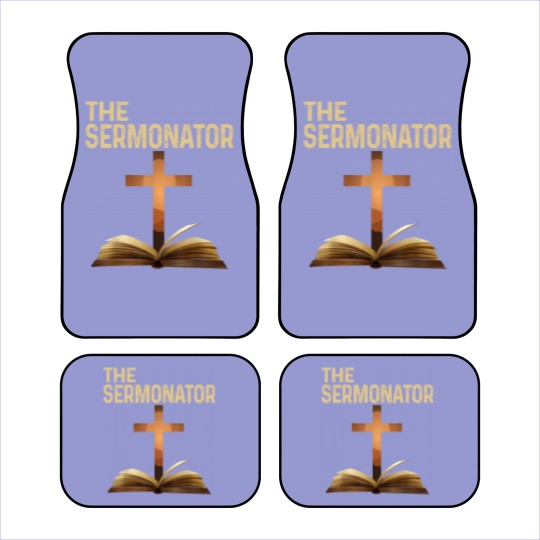 Discover Mens The Sermonator Pastor Appreciation Christian Cross Car Mats Car Mats