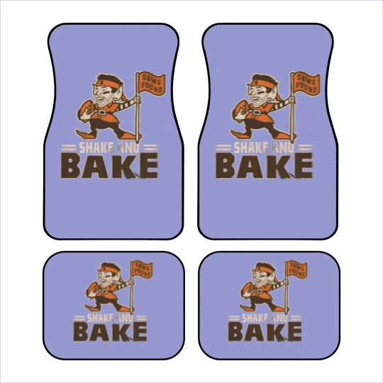 Discover Shake and Bake - Baker Mayfield - Flag Plant - Clevel nd Browns Inspired Car Mats