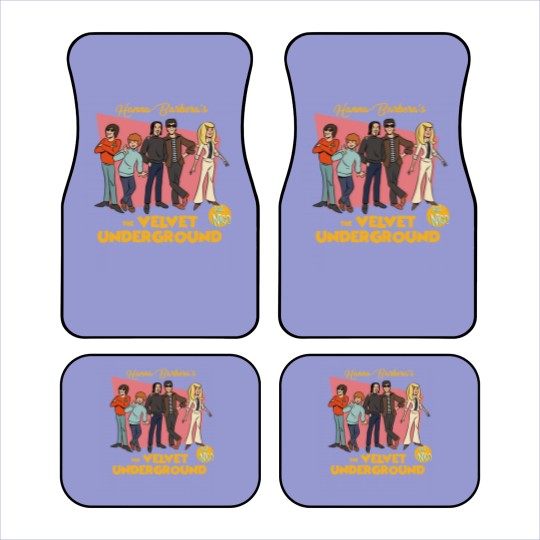 Discover The Velvet Underground And Nico Punk Rock Barberas The Velvet Underground And Nico Punk Rock Car Mats