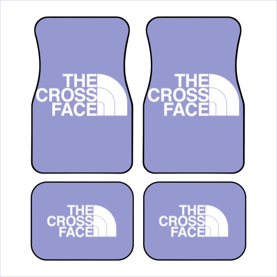 Discover the cross face wrestling Car Mats