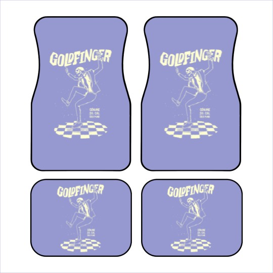 Discover Goldfinger band Car Mats