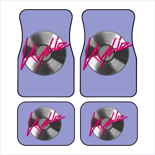 Discover Kylie Minogue  record silver Car Mats