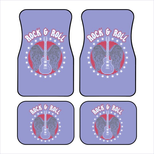 Discover Rock and Roll Rock 'n Roll Music Concert Car Mats