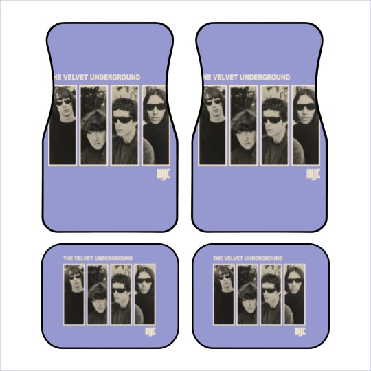 Discover The Velvet Underground Original Velvet Underground Car Mats