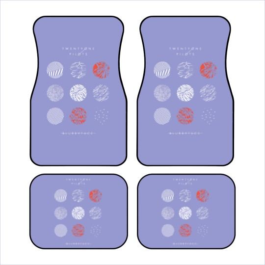 Discover Pilotss band blurryface album logo Car Mats