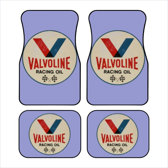 Discover Valvoline Racing Sign Car Mats