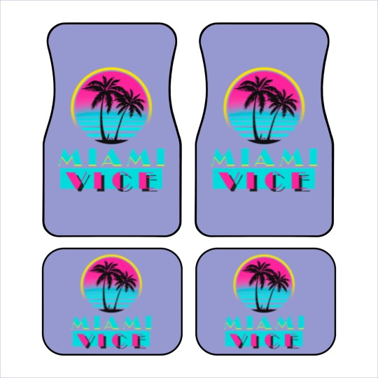 Discover Miami Vice Car Mats