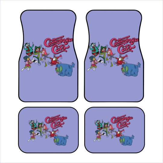 Discover Cattanooga Cats - Saturday Morning Hong Kong Phooey cartoon karate dog Car Mats