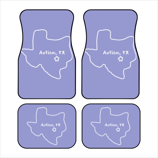 Discover autism texas 2024 Car Mats