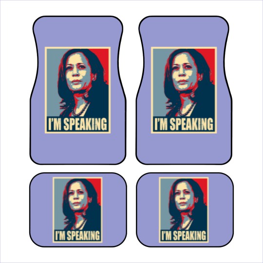 Discover Kamala Harris - Mr. Vice President I'm Speaking Car Mats