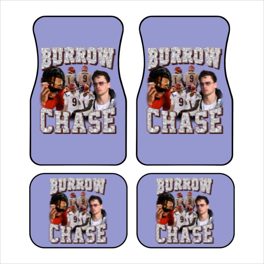Discover Ja'Marr Chase Joe Burrow Car Mats, Ja'Marr Chase Joe Burrow Vintage Car Mats,  chase burrow Car Mats