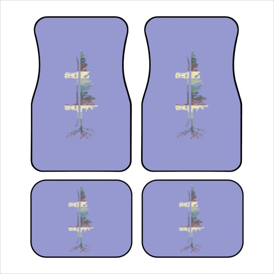 Discover Vintage Pine Snowboard Snowboarding Gift Car Mats