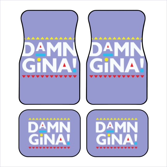 Discover Martin-Damn Gina Car Mats