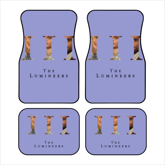 Discover The Lumineers Band Car Mats, Music Band Merch, Lumineers Tour