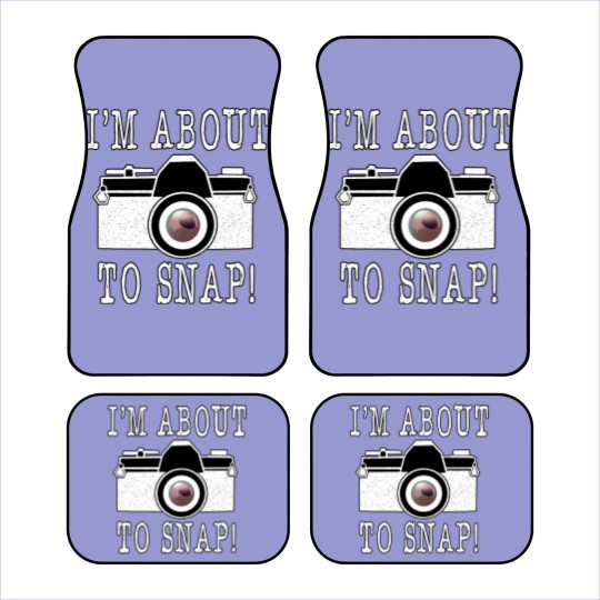 Discover I'm About To Snap Car Mats, Camera Lovers Car Mats, Camera Car Mats, Funny Photographer Car Mats