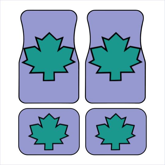 Discover Total Drama Island Owen Maple Leaf Emblem Classic Car Mats