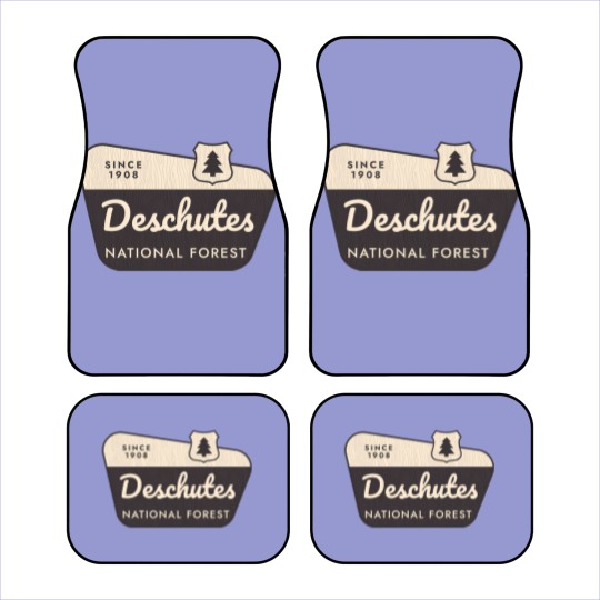 Discover deschutes national forest 1 Car Mats