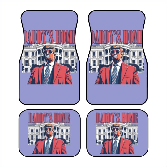 Discover Daddy's Home Car Mats, White House 2024 Car Mats, Get In Losers Car Mats
