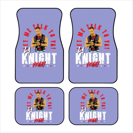 Discover LA Knight Let Me Talk To Ya Car Mats