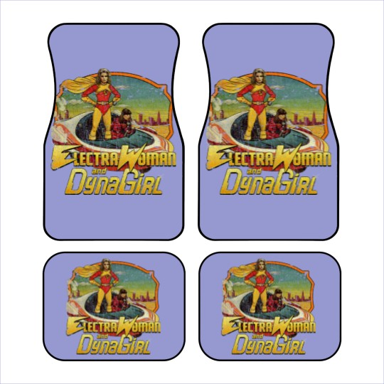 Discover Electra Woman and Dyna Girl 1976 Car Mats Car Mats