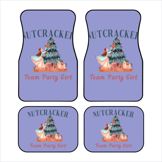 Discover Party Girl Car Mats, Team Blue Soldier Car Mats, Team Party Girl Car Mats, Nutcracker Car Mats, Nutcracker Blue Soldier Car Mats
