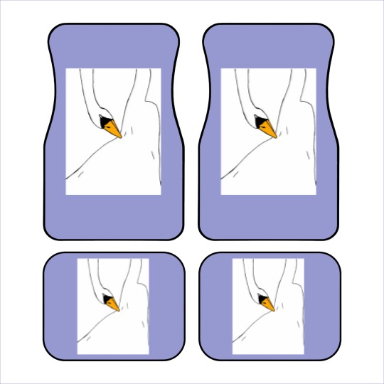 Discover Swan Dress (Bjork) Graphic Car Mats