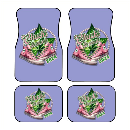 Discover AKA Chucks and Pearls Car Mats