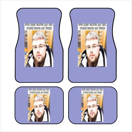 Discover (joeyy) when prayer becomes your habit, miracles become your lifestyle Long Car Mats