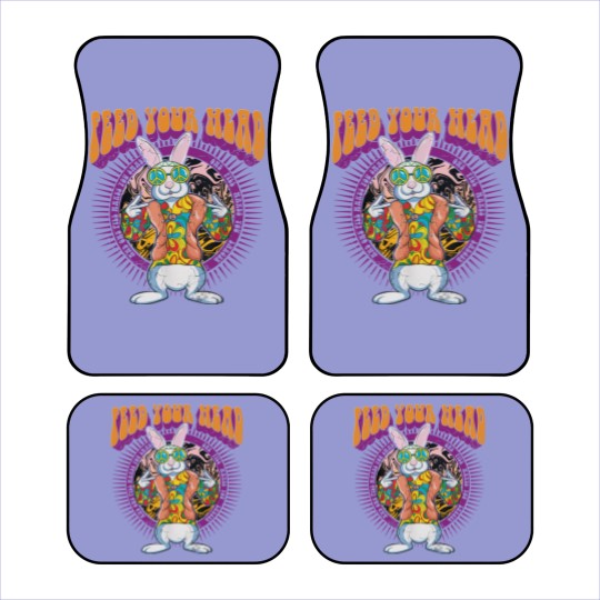 Discover WHITE RABBIT BY GRACE SLICK Car Mats