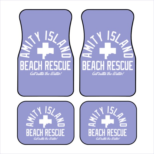 Discover Amity Island Beach Rescue - Amity Island Beach Rescue - Car Mats